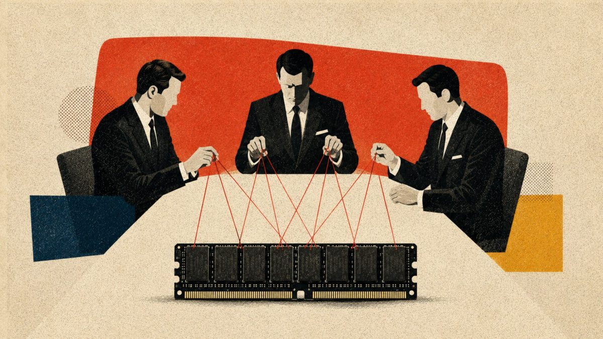 Pénurie de RAM : Samsung, SK Hynix et Micron accusés d'avoir orchestré la crise des composants // Source : Numerama