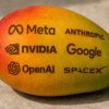 Meta, Anthropic, Nvidia, Google, OpenAI et SpaceX // Source : Numerama