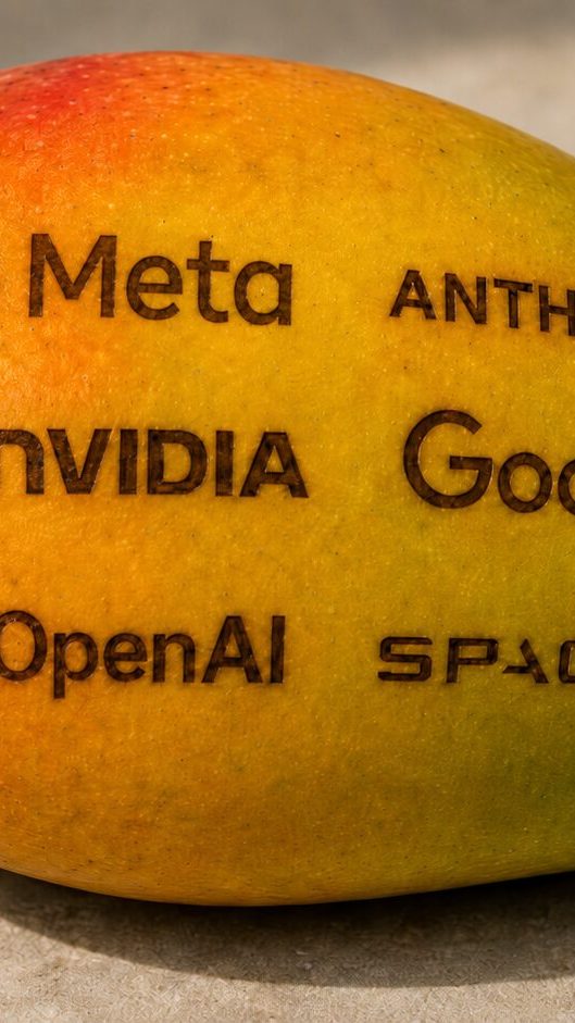 Meta, Anthropic, Nvidia, Google, OpenAI et SpaceX // Source : Numerama