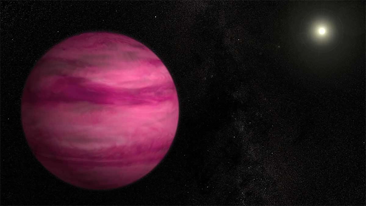 Planète Rose GJ504b Source : NASA/Goddard Space Flight Center Planète Rose GJ504b Source : NASA/Goddard Space Flight Center