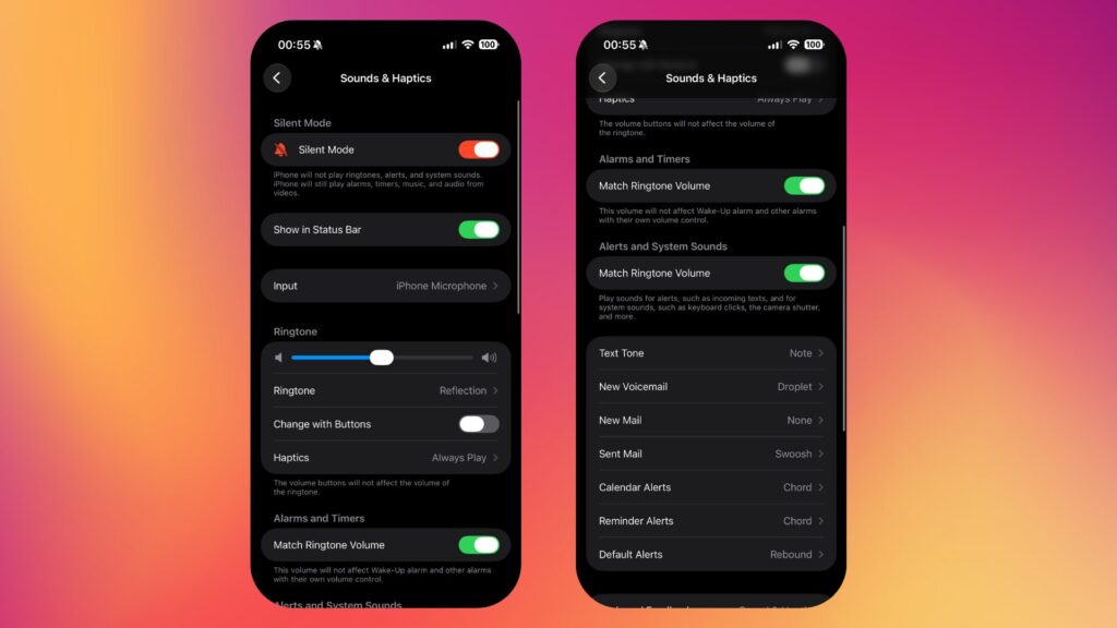 La bêta 1 de iOS 27. // Source : Numerama