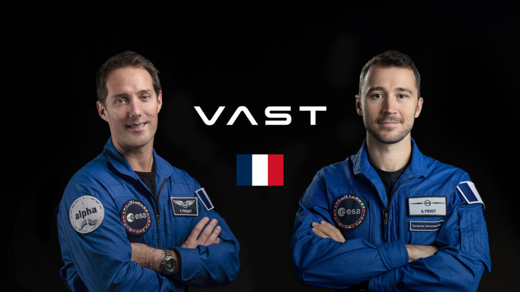 Thomas Pesquet et Arnaud Prost Thomas Pesquet et Arnaud Prost