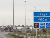 Autoroute A2 - Barrière de péage de Hordain