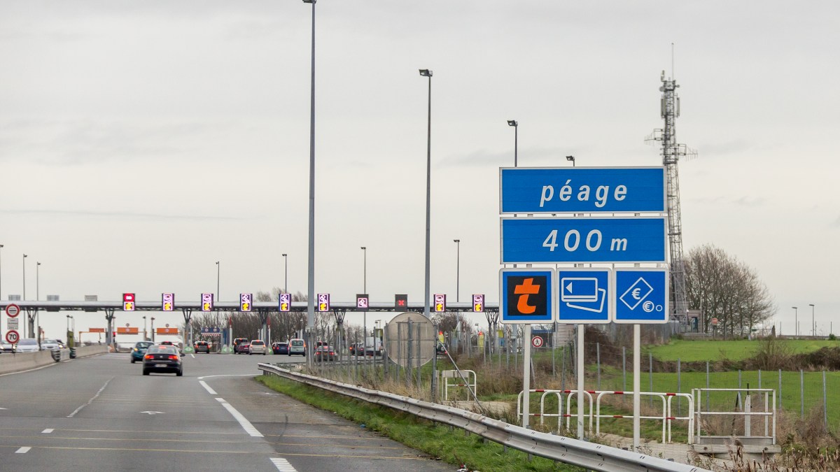 Autoroute A2 - Barrière de péage de Hordain Autoroute A2 - Barrière de péage de Hordain