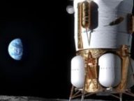 Blue Moon I, vue d'artiste. // Source : Blue Origin Blue Moon I, vue d'artiste. // Source : Blue Origin