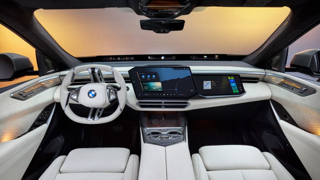 L'intérieur du BMW iX5. // Source : BMW L'intérieur du BMW iX5. // Source : BMW