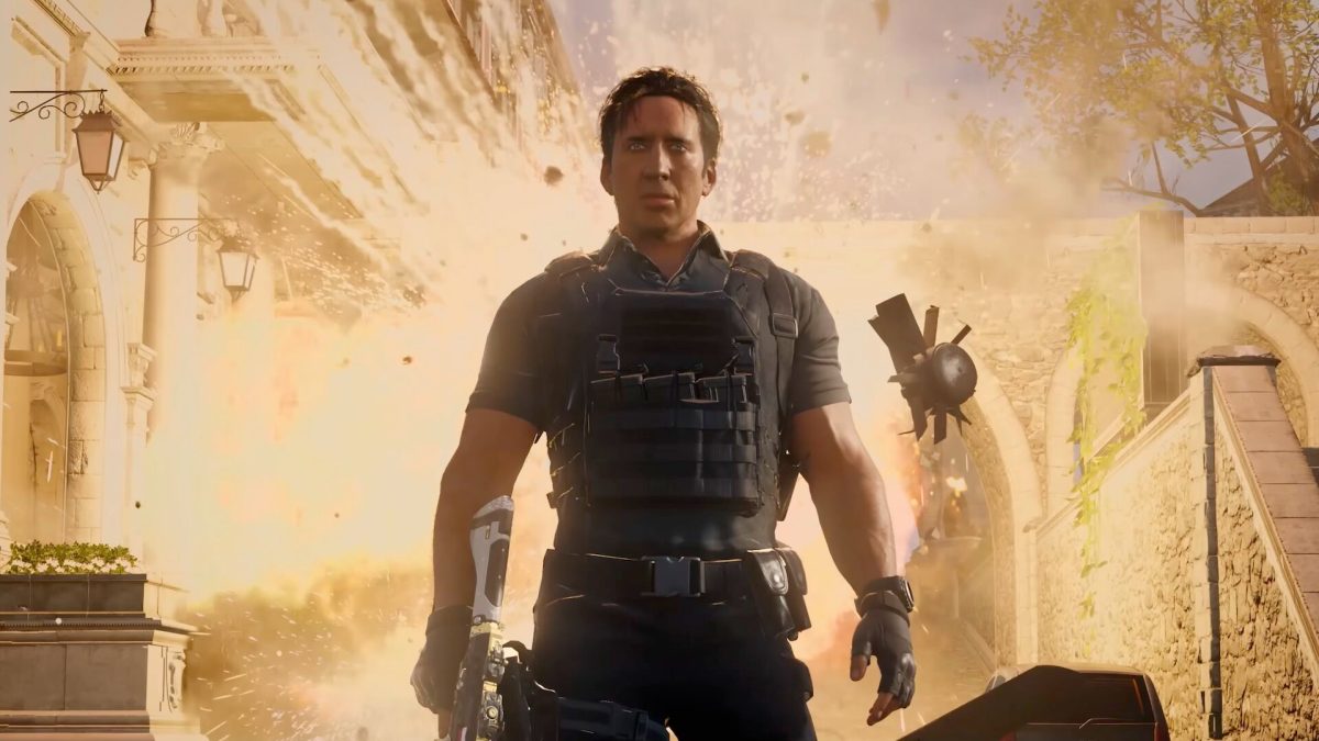 Nicolas Cage dans Call of Duty // Source : Capture d'écran Nicolas Cage dans Call of Duty // Source : Capture d'écran