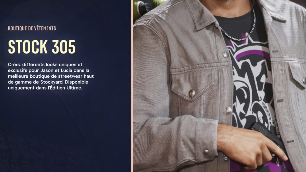 Pas d'accès à cette boutique de vêtements sans pack Édition Ultime // Source : Rockstar Games Pas d'accès à cette boutique de vêtements sans pack Édition Ultime // Source : Rockstar Games