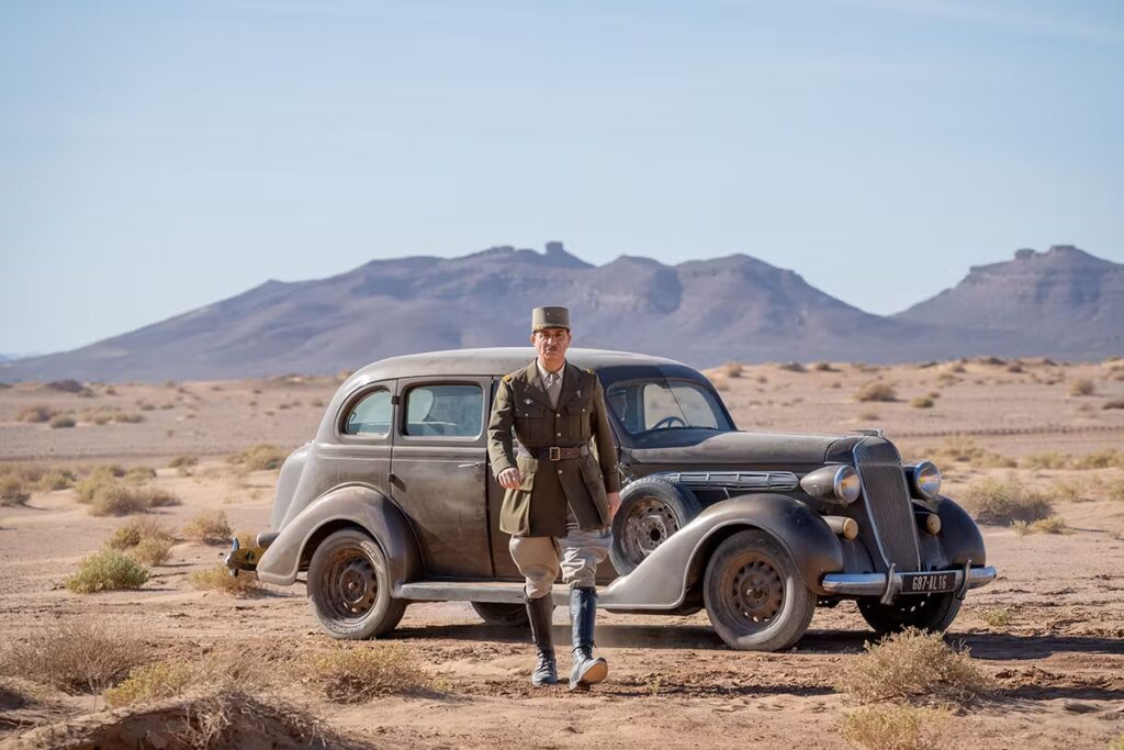 Simon Abkarian interprète magistralement de Gaulle // Source : Pathé