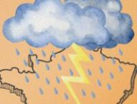 Orages en France. // Source : Montage Numerama avec Canva