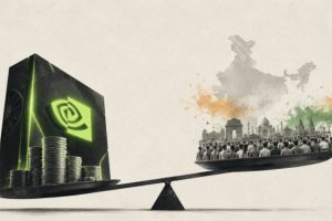 Nvidia vaut désormais plus que l'Inde // Source : Numerama