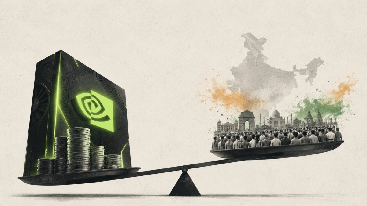 Nvidia vaut désormais plus que l'Inde // Source : Numerama Nvidia vaut désormais plus que l'Inde // Source : Numerama