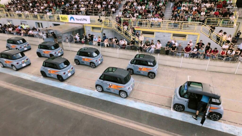 Course d'endurance en Citroën Ami par Sylvain Lyve // Source : Capture live Sylvain Lyve - Twitch Course d'endurance en Citroën Ami par Sylvain Lyve // Source : Capture live Sylvain Lyve - Twitch