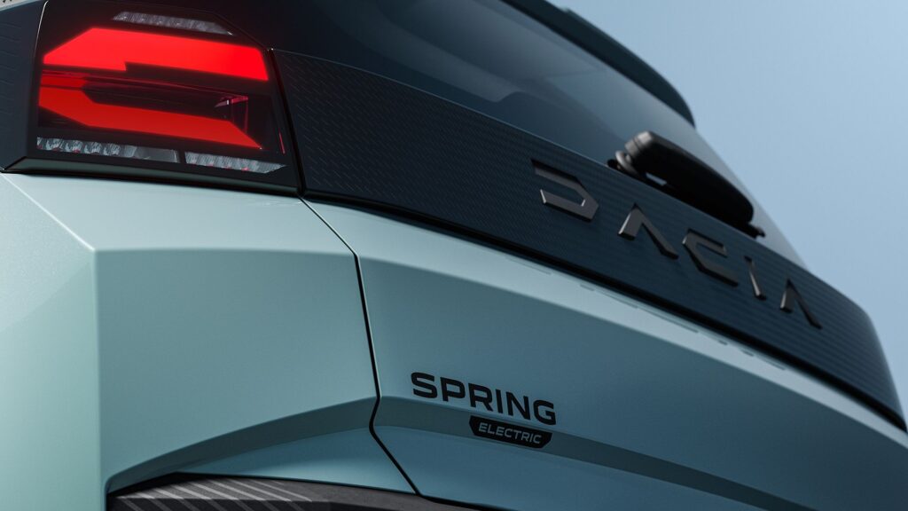 La prochaine génération de Dacia Spring. // Source : Dacia La prochaine génération de Dacia Spring. // Source : Dacia