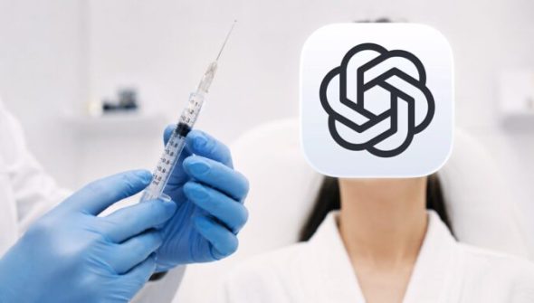 Clinique esthétique x IA // Source : Numerama / OpenAI