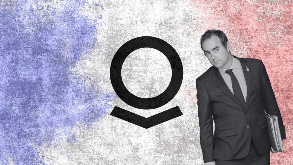 Palantir France // Source : montage Numerama Palantir France // Source : montage Numerama