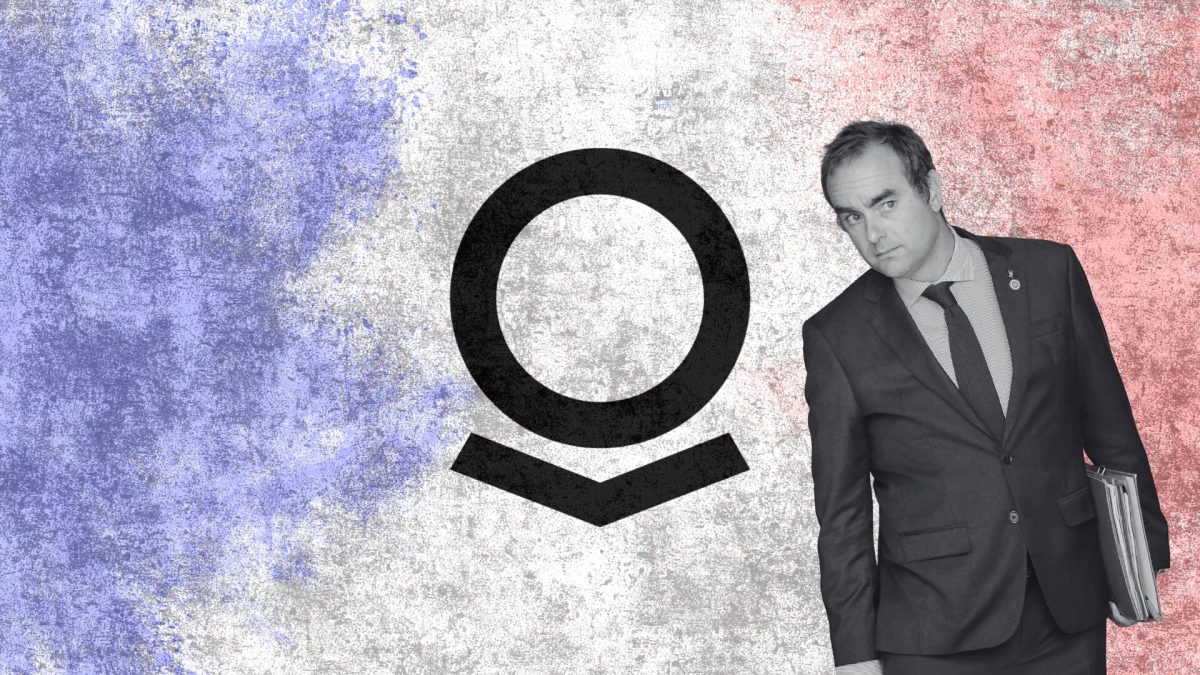 Palantir France // Source : montage Numerama Palantir France // Source : montage Numerama