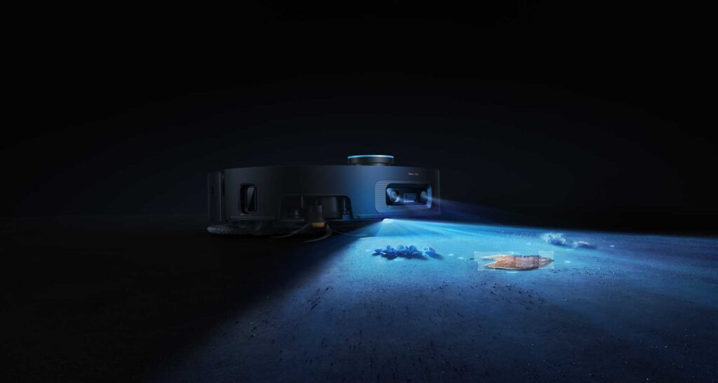 La lumière bleue projetée révèle toutes les taches La lumière bleue projetée révèle toutes les taches