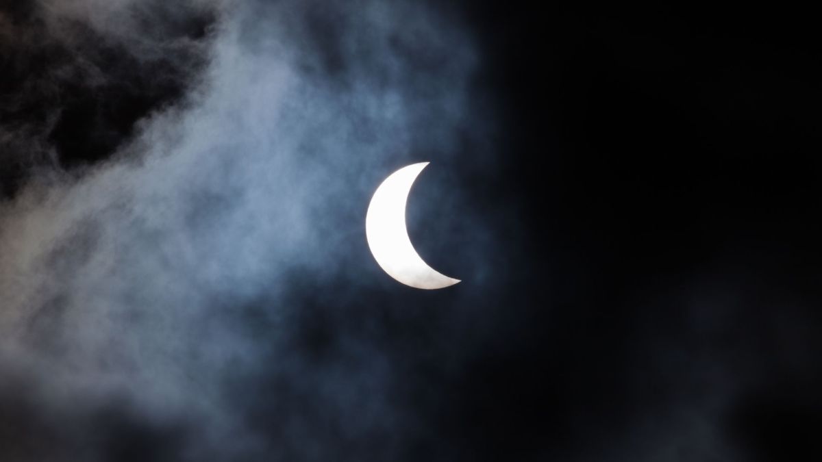 Éclipse solaire. // Source : Canva Éclipse solaire. // Source : Canva