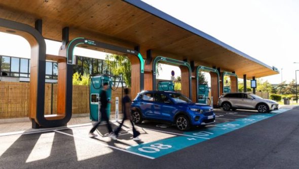 Station de recharge Electra // Source : Electra