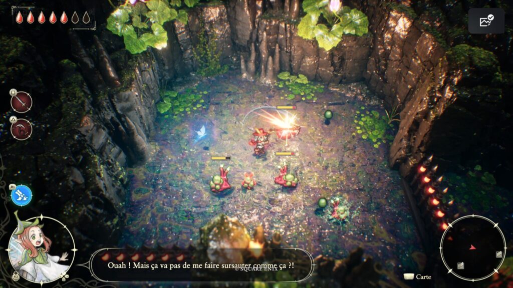 Les combats sont en temps réels // Source : Capture PS5 Les combats sont en temps réels // Source : Capture PS5
