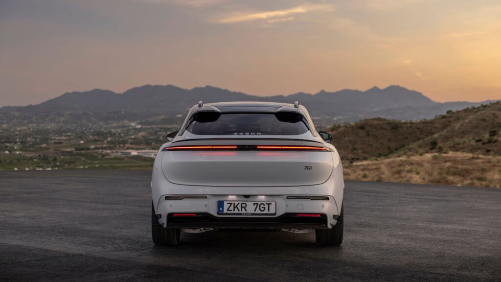 La Zeekr 7GT à l'essai. // Source : Zeekr La Zeekr 7GT à l'essai. // Source : Zeekr