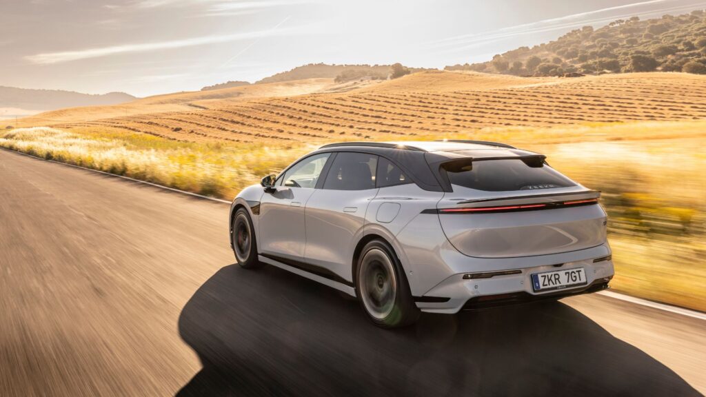 La Zeekr 7GT à l'essai. // Source : Zeekr La Zeekr 7GT à l'essai. // Source : Zeekr