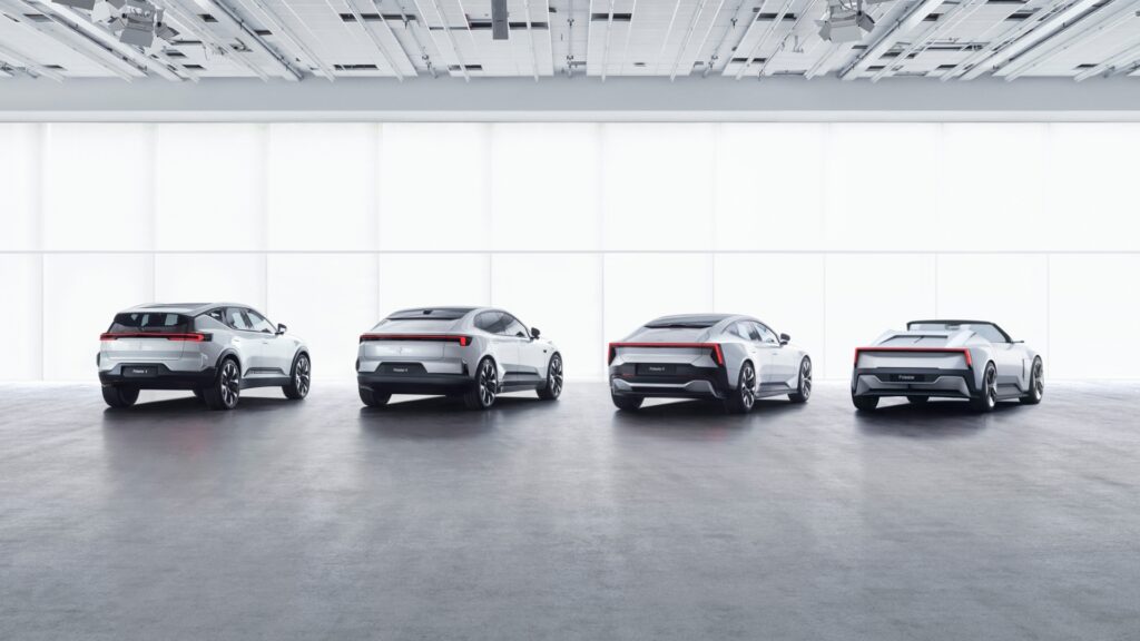 La gamme Polestar de 3 à 6 // Source : Polestar La gamme Polestar de 3 à 6 // Source : Polestar
