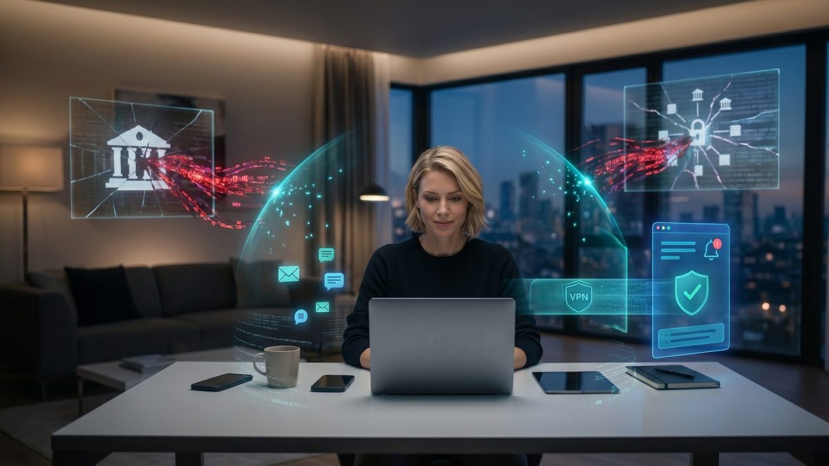 Bitdefender vous prévient quand vos données sont compromises // Source : Image générée par IA Bitdefender vous prévient quand vos données sont compromises // Source : Image générée par IA