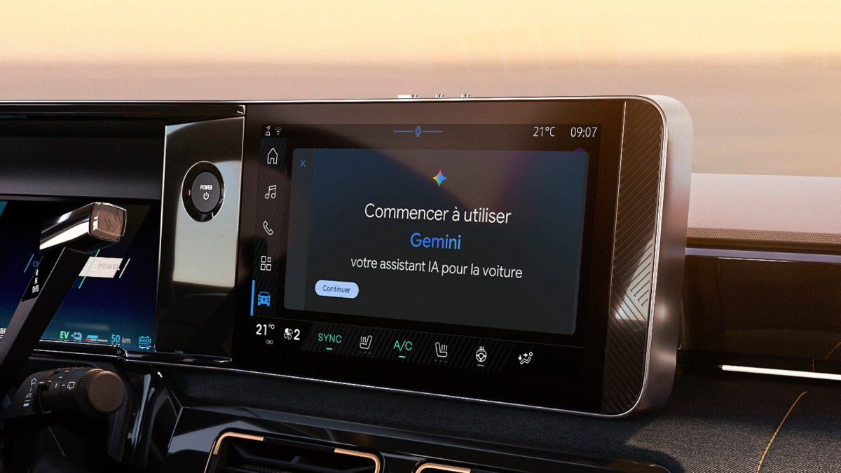 Google Gemini sur Renault 5 // Source : Renault