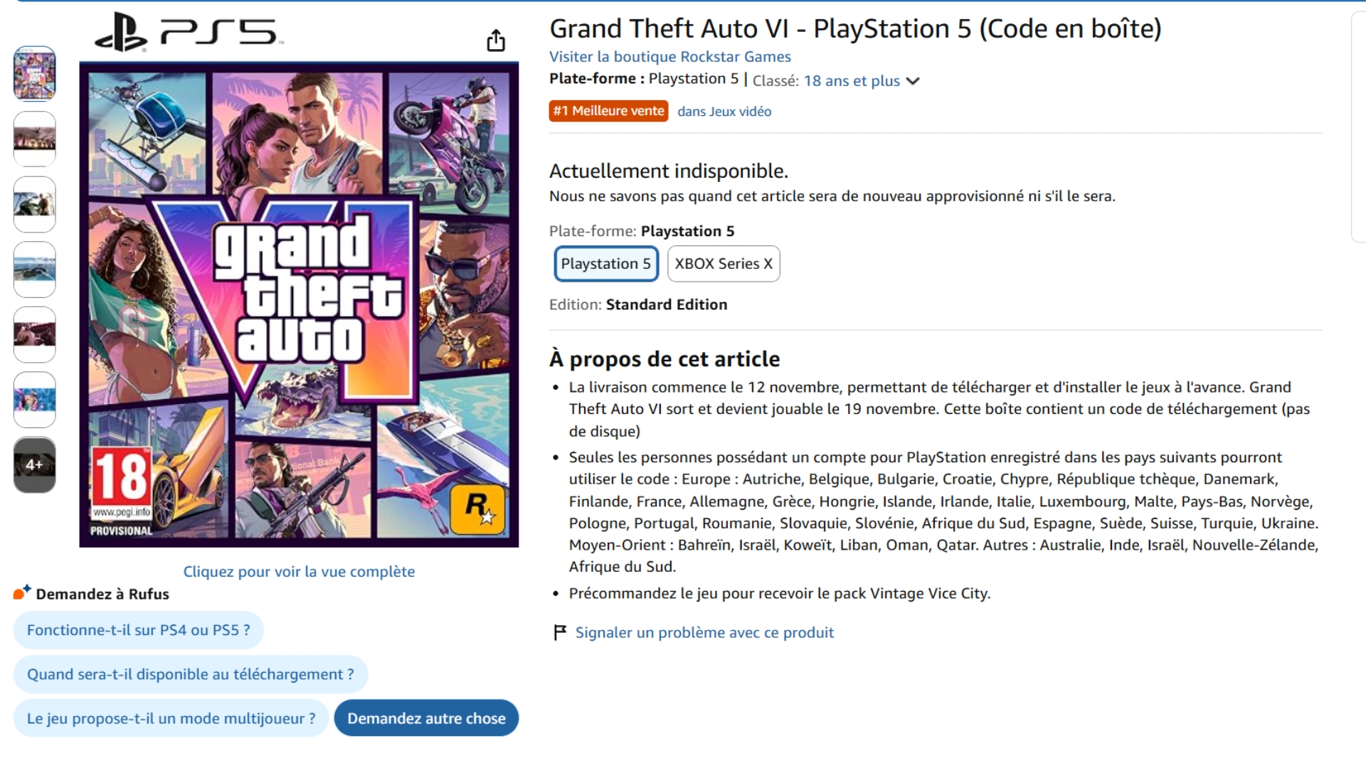 Sur PS5