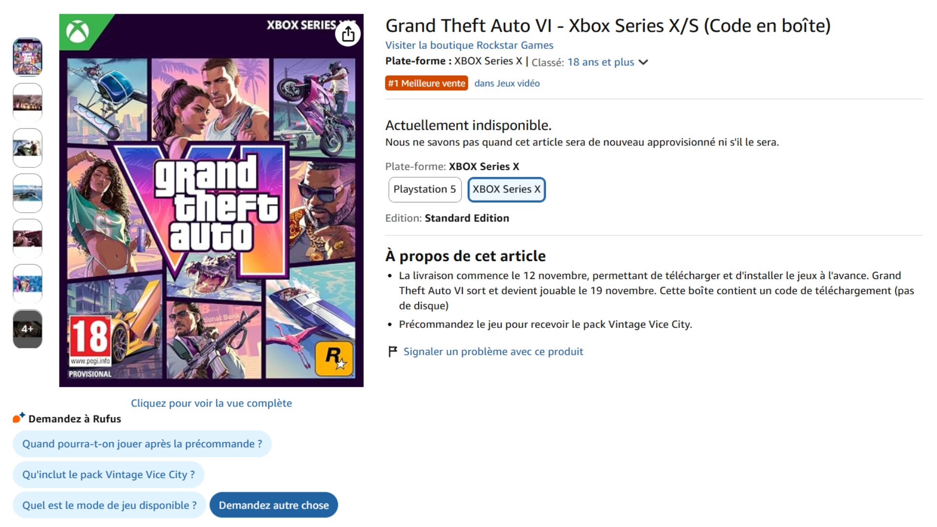 Sur Xbox Series