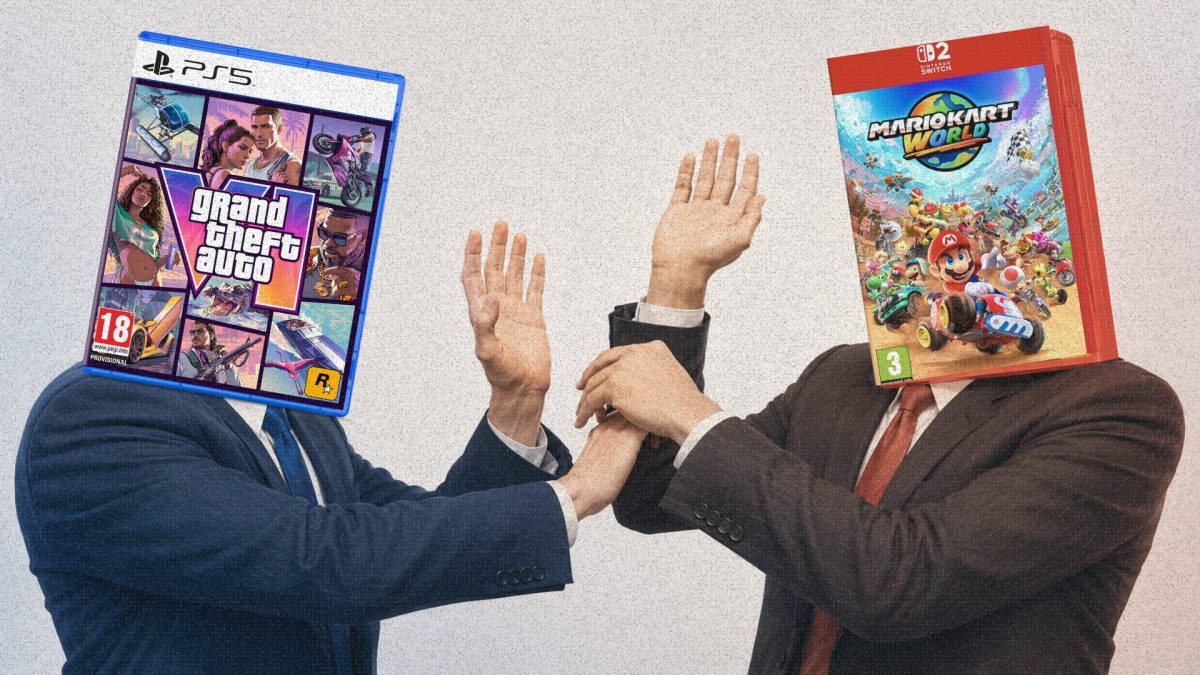 GTA 6 coûte moins cher que Mario Kart World : Rockstar met une claque à Nintendo // Source : Rockstar Games / Nintendo / Numerama GTA 6 coûte moins cher que Mario Kart World : Rockstar met une claque à Nintendo // Source : Rockstar Games / Nintendo / Numerama