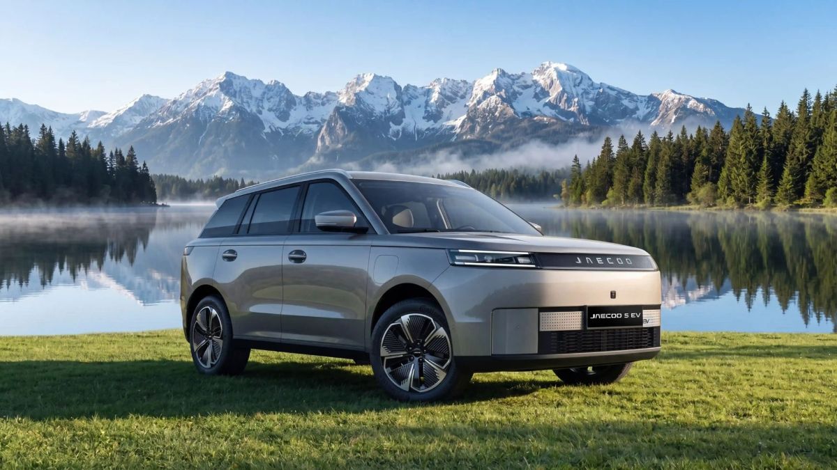 Le Jaecoo 5 électrique. // Source : Omoda-Jaecoo Le Jaecoo 5 électrique. // Source : Omoda-Jaecoo