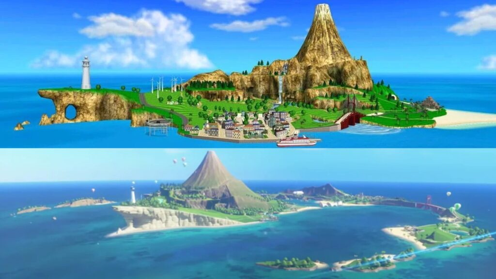 l’île de Wuhu // Source : Nintendo l’île de Wuhu // Source : Nintendo
