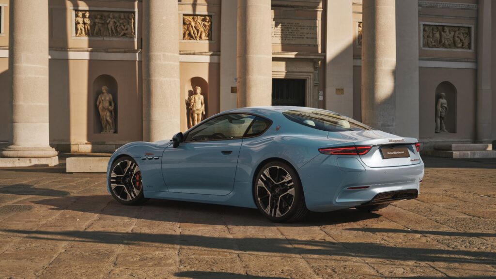 La Maserati GranTurismo Folgore. // Source : Maserati La Maserati GranTurismo Folgore. // Source : Maserati