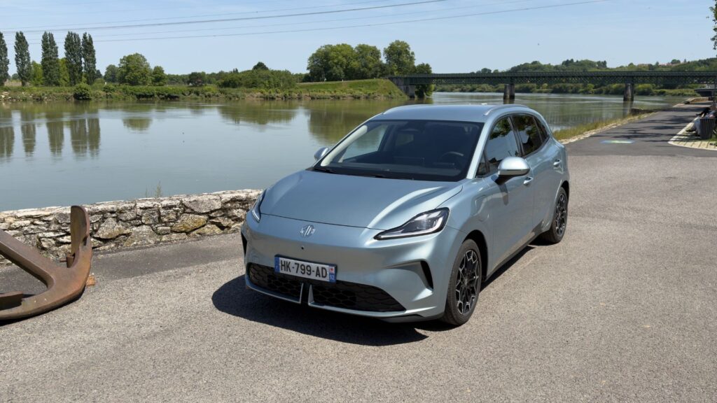 La MG4 EV Urban à l'essai. // Source : Robin San Vicente pour Numerama