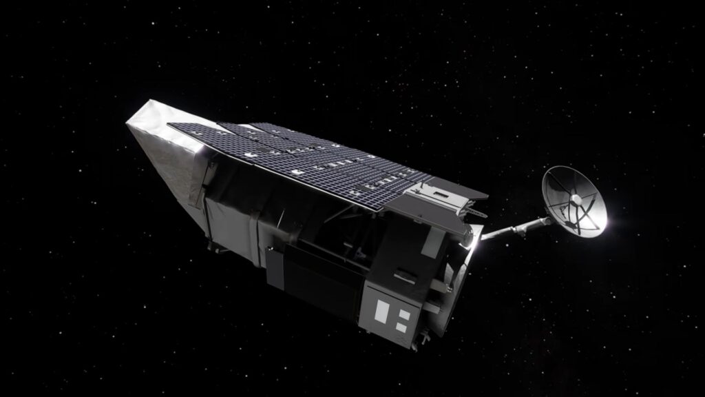 Nancy Grace Roman Telescope. // Source : YouTube Nasa Goddard