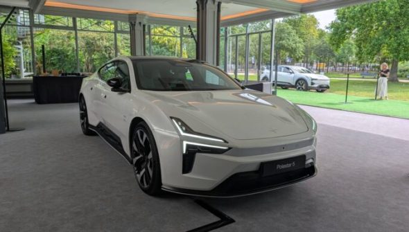 Lancement Polestar 5 à Paris // Source : Raphaelle Baut pour Numerama
