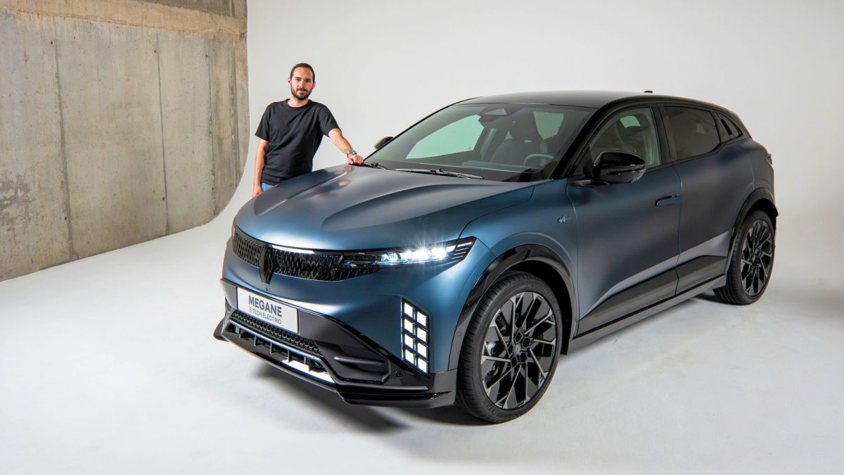 La Renault Megane E-Tech restylée (2026). // Source : Renault La Renault Megane E-Tech restylée (2026). // Source : Renault