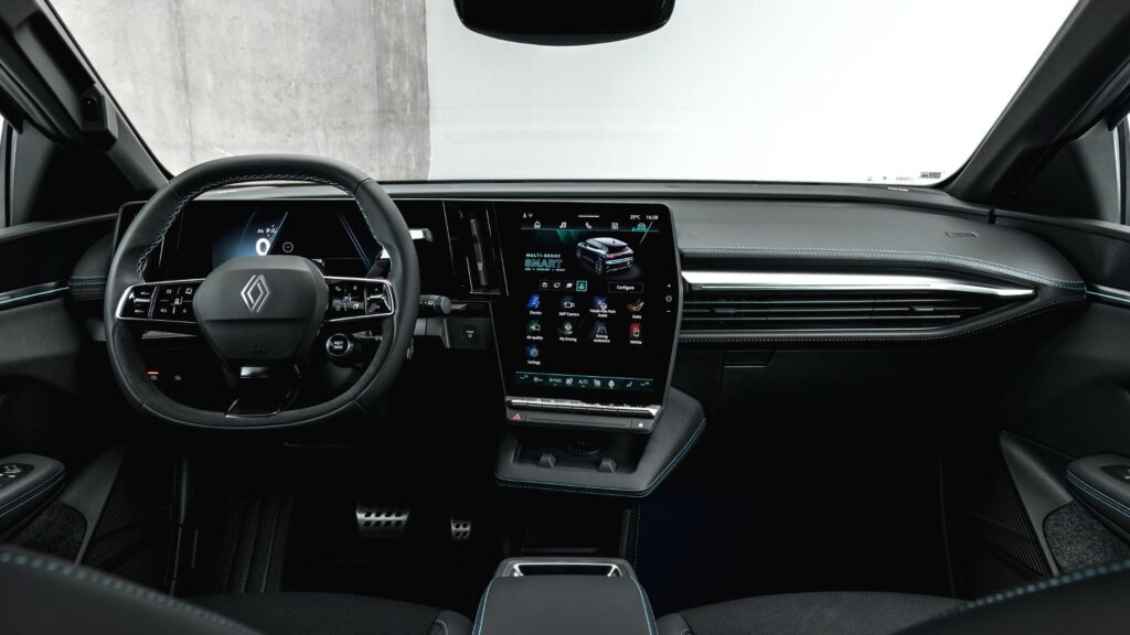 La Renault Megane E-Tech restylée (2026). // Source : Renault La Renault Megane E-Tech restylée (2026). // Source : Renault