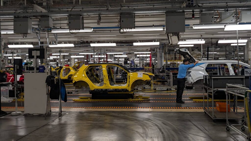 Au sein de l'usine Renault de Douai // Source : Raphaelle Baut pour Numerama