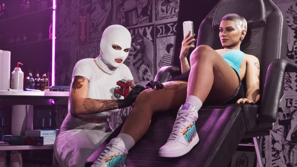 Un salon detatouage dans GTA 6 // Source : Rockstar Games Un salon detatouage dans GTA 6 // Source : Rockstar Games