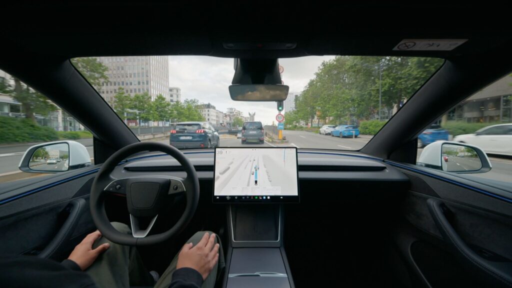 Le Tesla FSD est approuvé en Belgique. // Source : Tesla via X Le Tesla FSD est approuvé en Belgique. // Source : Tesla via X