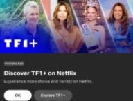 TF1+ sur Netflix // Source : Netflix