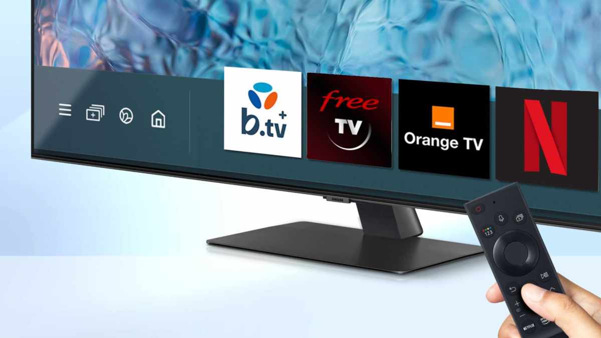 Les applications TV sur les Smart TV. // Source : Numerama Les applications TV sur les Smart TV. // Source : Numerama