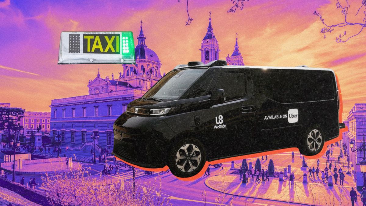 Uber veut lancer ses taxis autonomes à Madrid en 2026. // Source : Robin San Vicente pour Numerama Uber veut lancer ses taxis autonomes à Madrid en 2026. // Source : Robin San Vicente pour Numerama