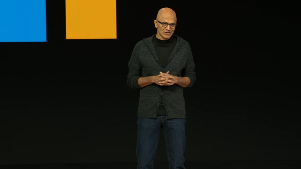 Satya Nadella. // Source : Microsoft Satya Nadella. // Source : Microsoft