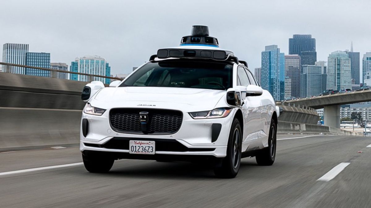 Un taxi autonome Waymo. // Source : Waymo