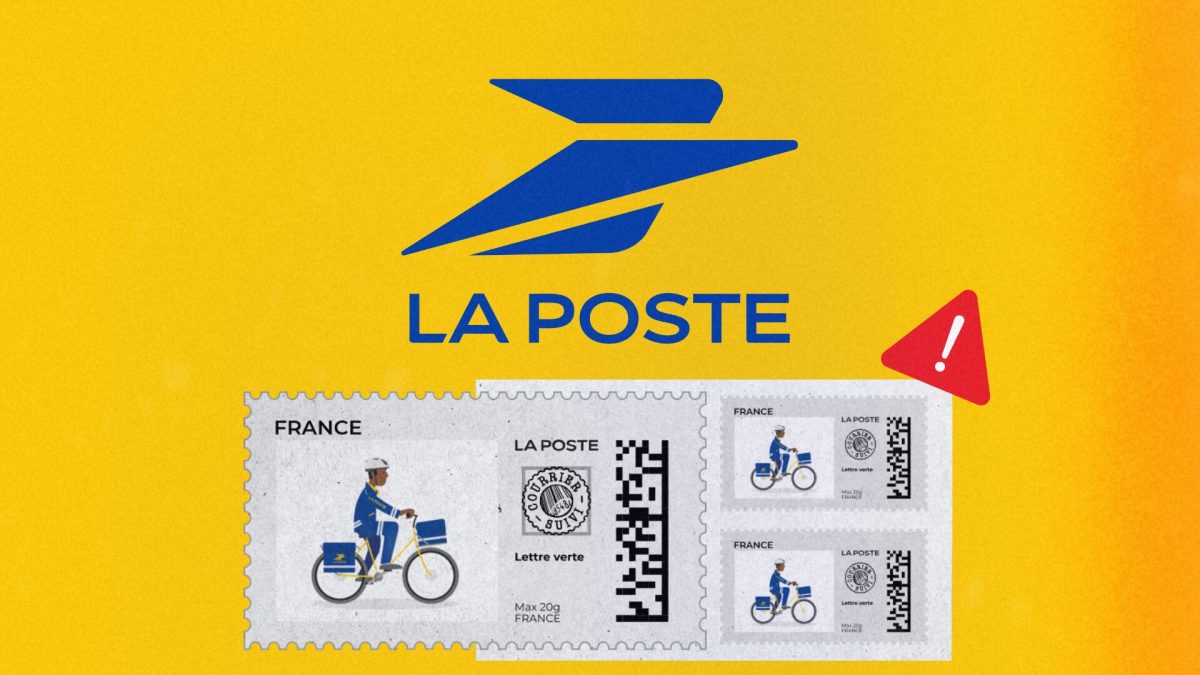 Même les timbres déjà achetés vont expirer // Source : Numerama / La Poste Même les timbres déjà achetés vont expirer // Source : Numerama / La Poste
